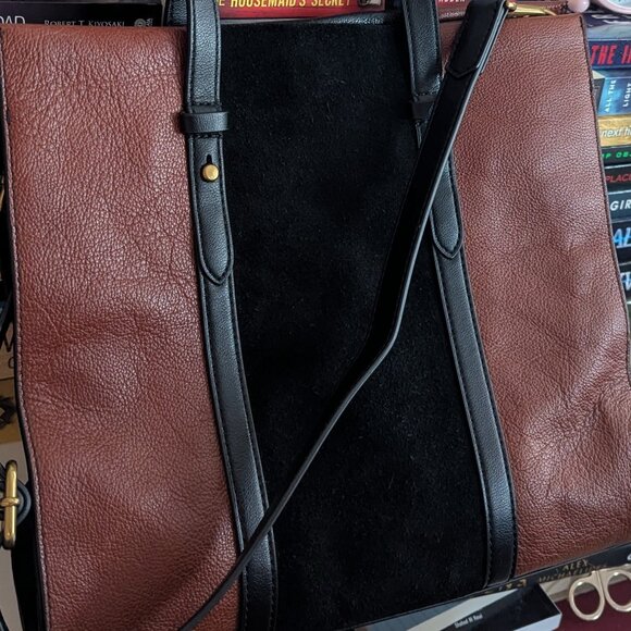 FOSSIL LEATHER BAG - Picture 4 of 5